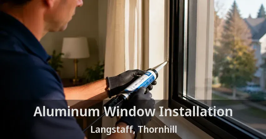 Aluminum Window Installation Langstaff, Thornhill - ON