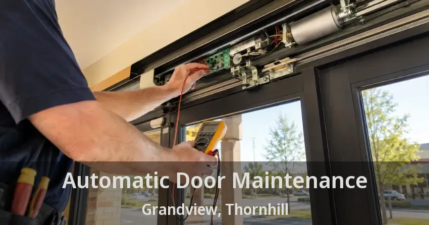 Automatic Door Maintenance Grandview, Thornhill - ON