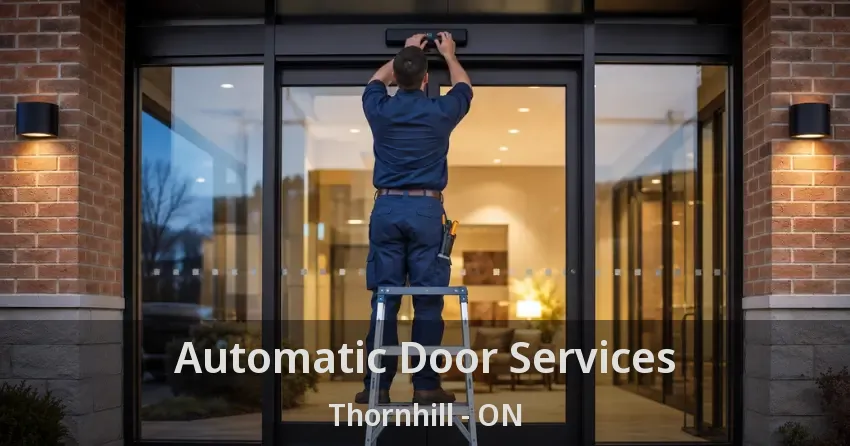 Automatic Door Services Thornhill - ON