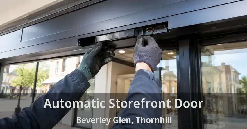 Automatic Storefront Door Beverley Glen, Thornhill - ON