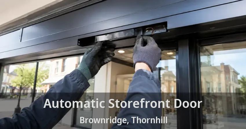 Automatic Storefront Door Brownridge, Thornhill - ON