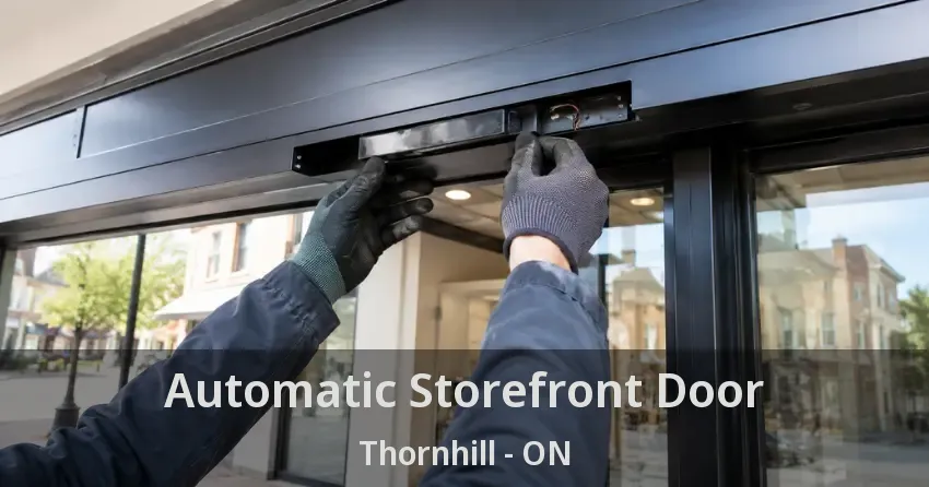 Automatic Storefront Door Thornhill - ON