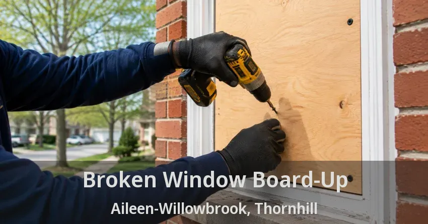 Broken Window Board-Up Aileen-Willowbrook, Thornhill - ON