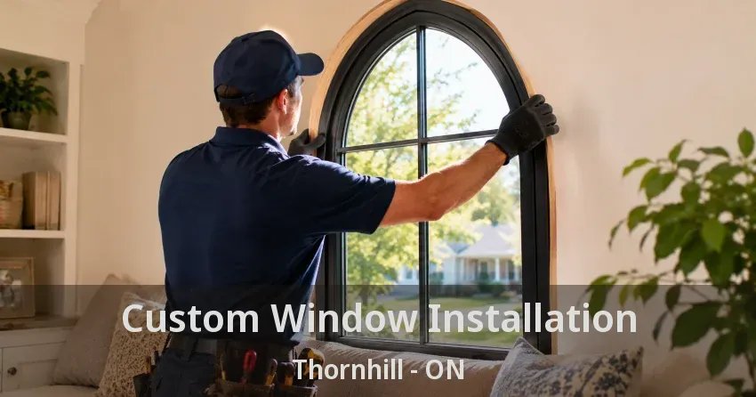 Custom Window Installation Thornhill - ON
