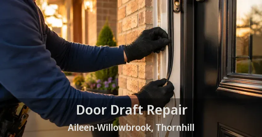Door Draft Repair Aileen-Willowbrook, Thornhill - ON
