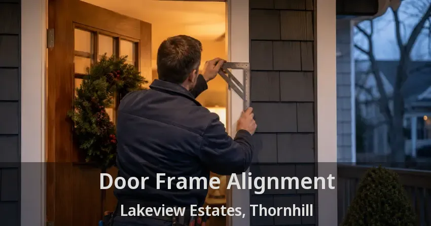 Door Frame Alignment Lakeview Estates, Thornhill - ON