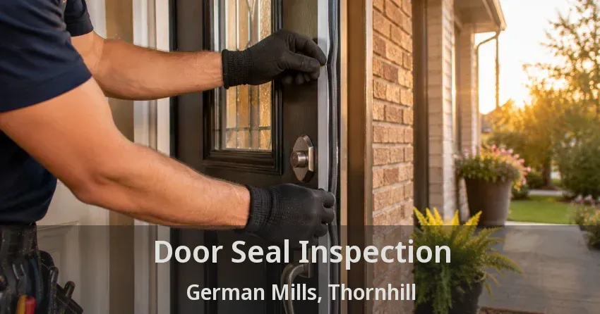 Door Seal Inspection German Mills, Thornhill - ON