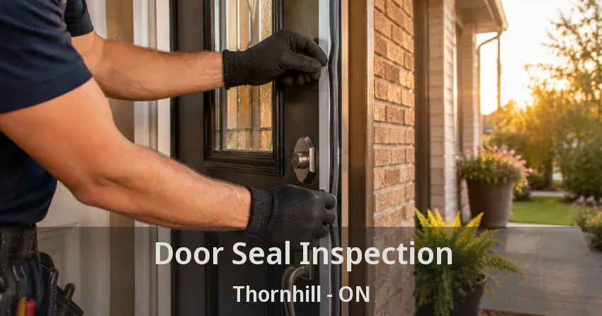Door Seal Inspection Thornhill - ON