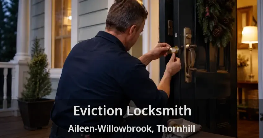 Eviction Locksmith Aileen-Willowbrook, Thornhill - ON