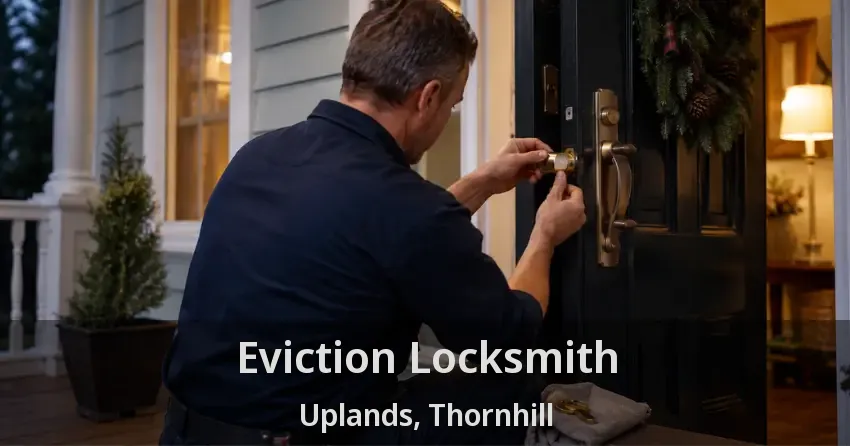 Eviction Locksmith Uplands, Thornhill - ON