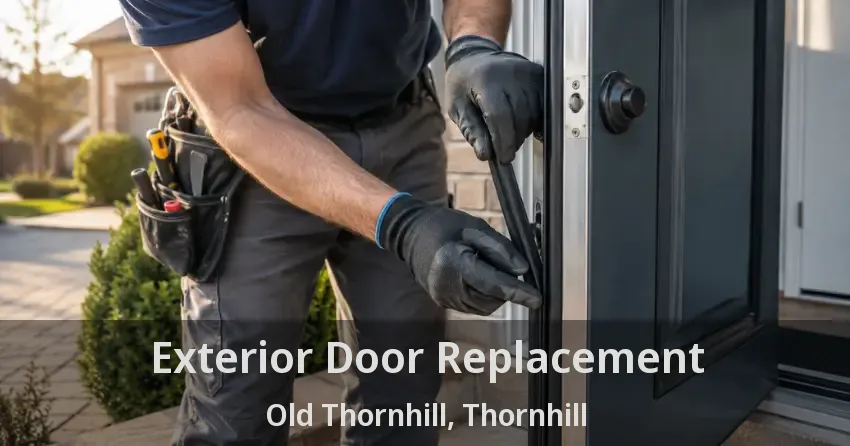 Exterior Door Replacement Old Thornhill, Thornhill - ON