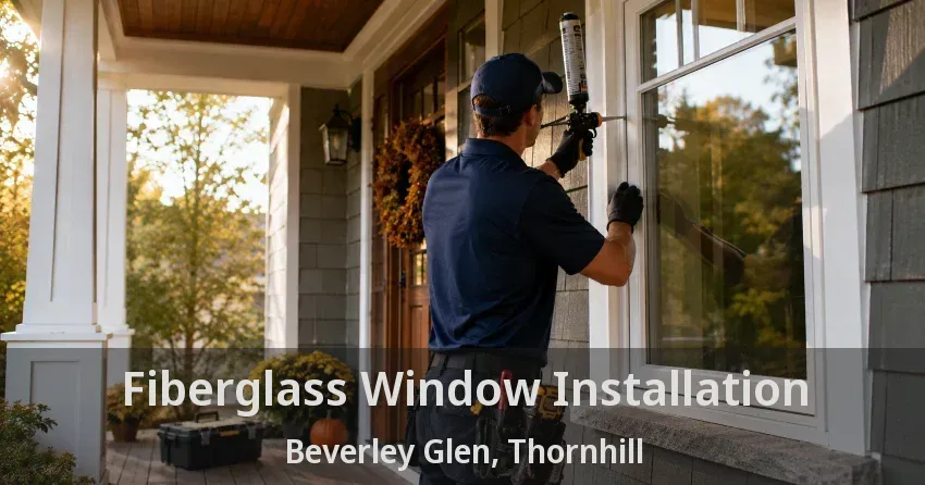 Fiberglass Window Installation Beverley Glen, Thornhill - ON