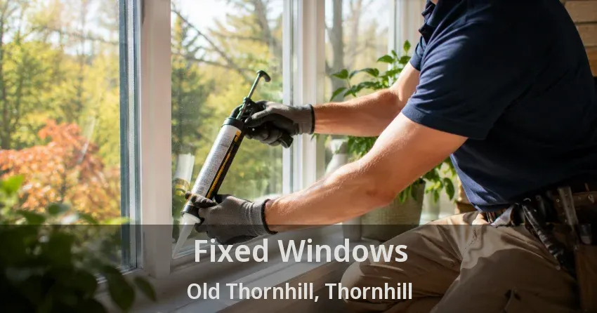 Fixed Windows Old Thornhill, Thornhill - ON