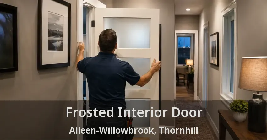 Frosted Interior Door Aileen-Willowbrook, Thornhill - ON
