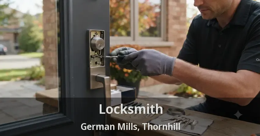 Locksmith German Mills, Thornhill - ON