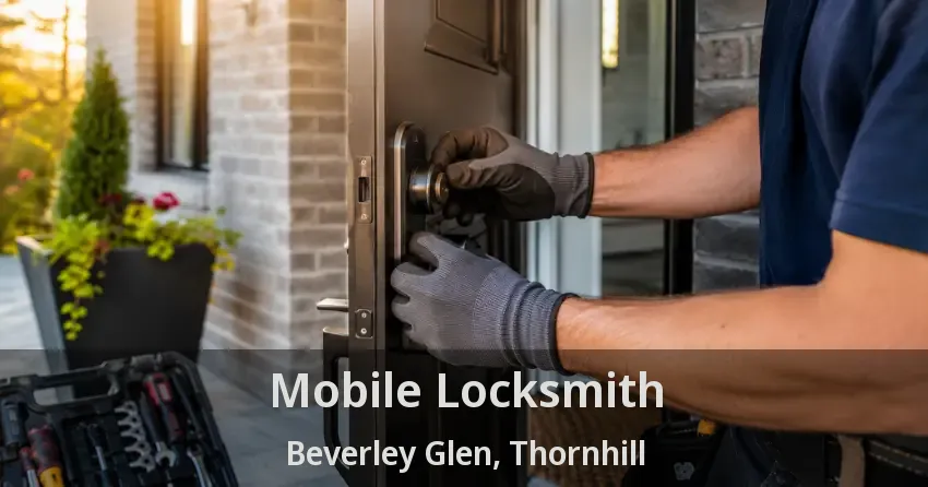 Mobile Locksmith Beverley Glen, Thornhill - ON