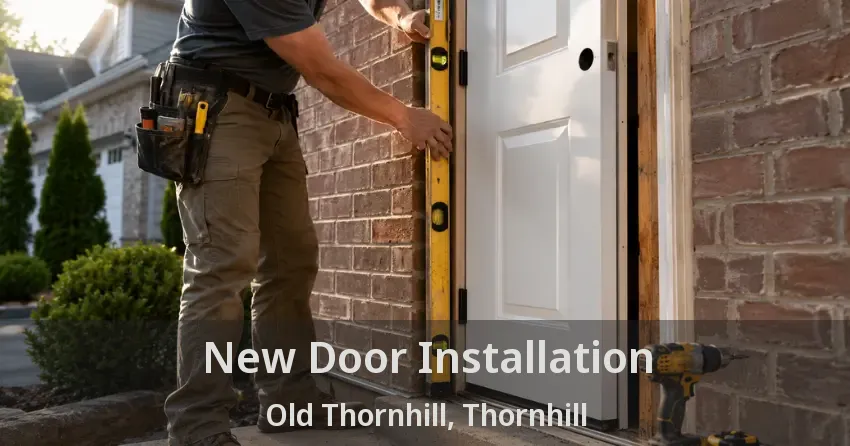 New Door Installation Old Thornhill, Thornhill - ON