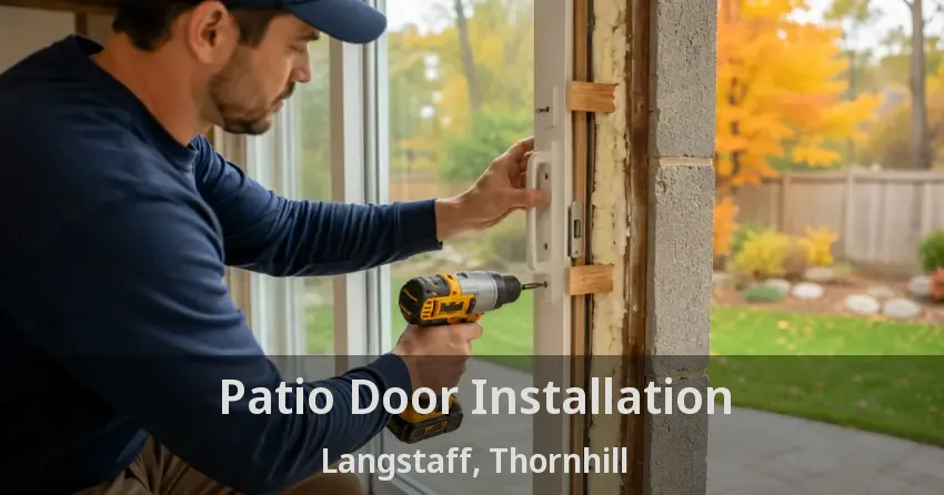 Patio Door Installation Langstaff, Thornhill - ON