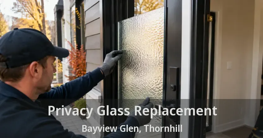 Privacy Glass Replacement Bayview Glen, Thornhill - ON