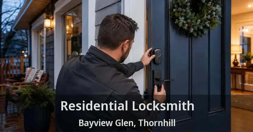 Residential Locksmith Bayview Glen, Thornhill - ON