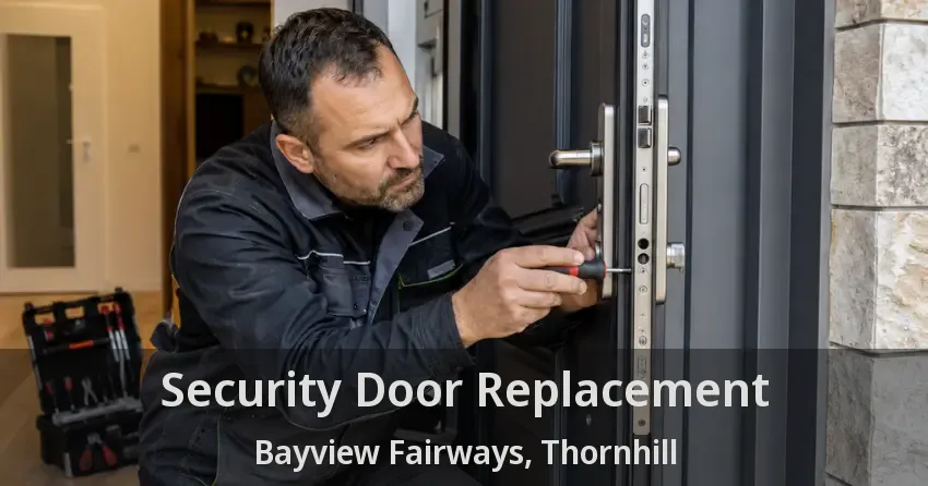Security Door Replacement Bayview Fairways, Thornhill - ON
