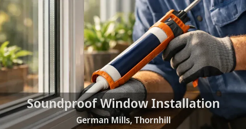 Soundproof Window Installation German Mills, Thornhill - ON