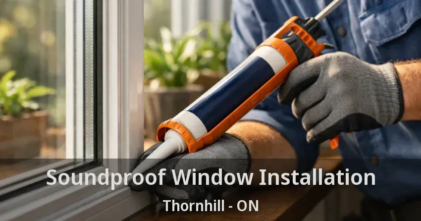 Soundproof Window Installation Thornhill - ON