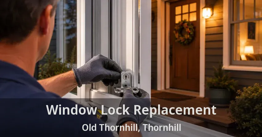 Window Lock Replacement Old Thornhill, Thornhill - ON