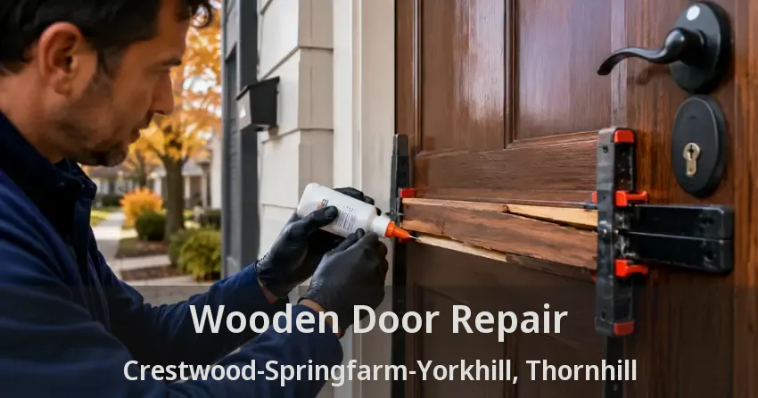 Wooden Door Repair Crestwood-Springfarm-Yorkhill, Thornhill - ON