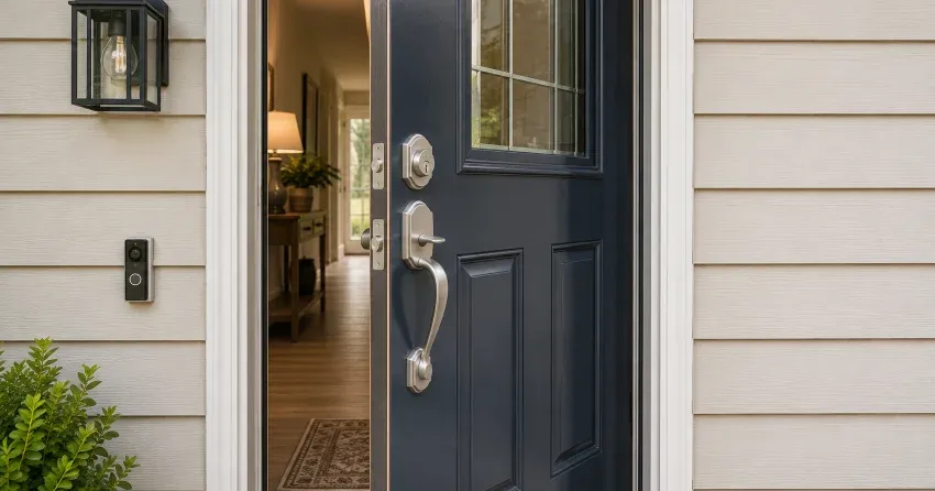 energy-efficient exterior door upgrade installation in Langstaff, Thornhill